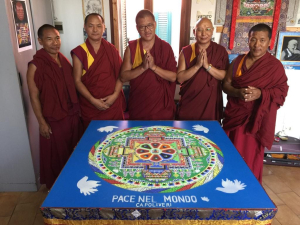 A Portoferraio un Mandala di sabbia realizzato dai monaci tibetani