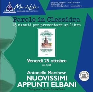 “Nuovissimi appunti elbani” la raccolta di curiosità e aneddoti di Antonello Marchese