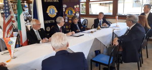 Visita del Governatore distrettuale Alberto Carradori al Lions Club Isola d’Elba