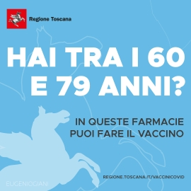 Vaccinazione anti Covid-19 in farmacia per le persone di età compresa tra 60 e 79 anni