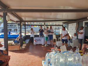 Matteo Cervino (Club del Mare) primo alla regata zonale ILCA a Castiglione della Pescaia