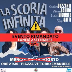 A Marciana Marina Caterina Guzzanti con &quot;La scoria infinita&quot;