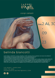 &quot;Corpi Celesti&quot; - a Sapori d&#039;Arte bistrot la mostra di Belinda Biancotti