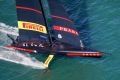 Luna Rossa naviga con a bordo un pezzo di Isola d&#039;Elba