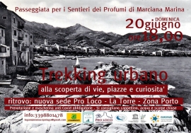 20 giugno, trekking urbano pomeridiano a Marciana Marina