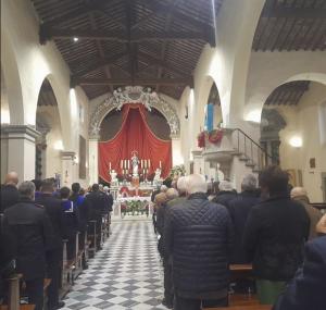 La Santa Messa officiata per Santa Barbara a Portoferraio