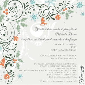 Sabato 9 dicembre concerto di beneficenza in Duomo