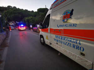 Incidente auto-scooter a Porto Azzurro, un ferito