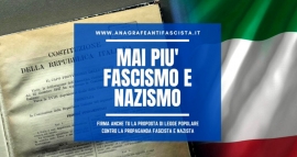 Il 20 febbraio un banchetto per la raccolta firme contro la propaganda nazi-fascista davanti al Conad Superstore