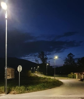 Campo, concluso intervento di illuminazione alla Bonalaccia