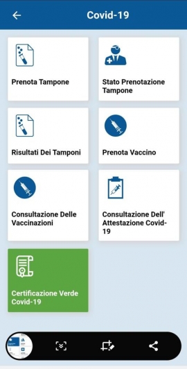 Sanità digitale, sulla app “Toscana salute” disponibile ora anche il green pass