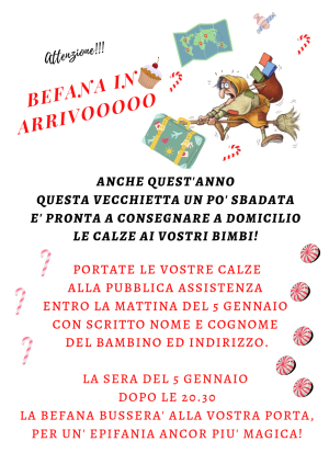 Befana in arrivo anche a Marciana Marina