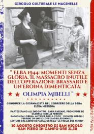 Elba 1944: Olimpia Mibelli, eroina dimenticata di un drammatico momento della nostra storia