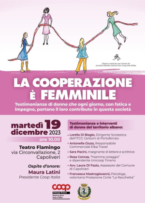 La cooperazione è femminile - Maura Latini, Presidente di COOP Italia, all&#039;iniziativa del comitato soci Unicoop Tirreno - Elba