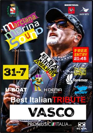 Stasera a Marciana Marina c&#039;è il tributo a Vasco Rossi con la Diapason Band