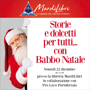 Storie e dolcetti per tutti con Babbo Natale